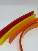 Borracha de PU Formato 35x7mm